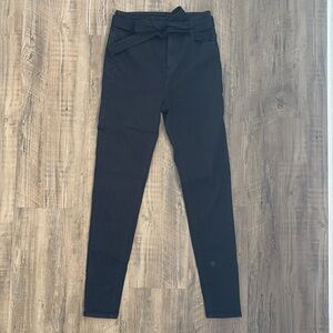 American Eagle Highest Rise Jeggings Black Size 0 Short